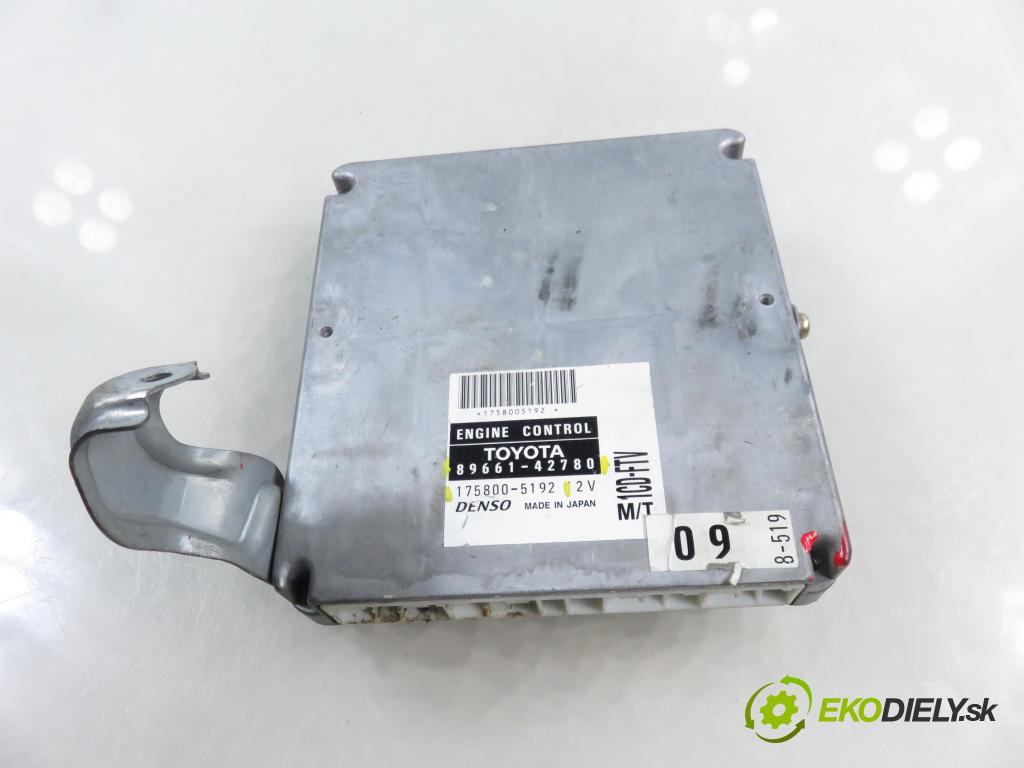 TOYOTA RAV 4 II (_A2_) SUV 2003 85,00 2.0 D-4D 4WD 116 - 1CD-FTV 1995,00 Riadiaca jednotka Motor 8966142780 ; 1758005192