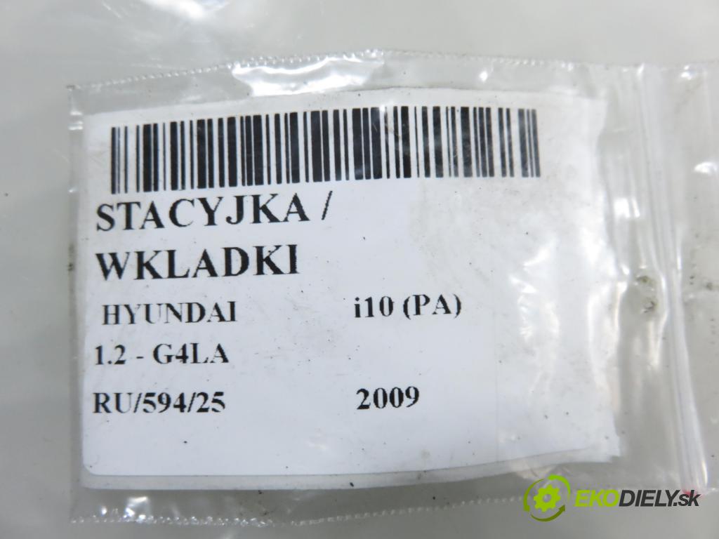 HYUNDAI i10 (PA) HB 2009 57,00 1.2 16V - G4LA 1248,00 spinačka / zámky 