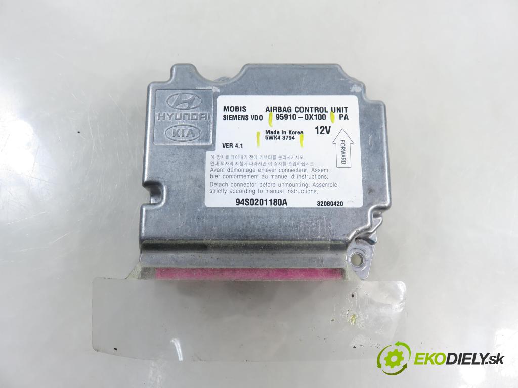 HYUNDAI i10 (PA) HB 2009 57,00 1.2 16V - G4LA 1248,00 MODUL air BAG 959100X100 ; 5WK43794