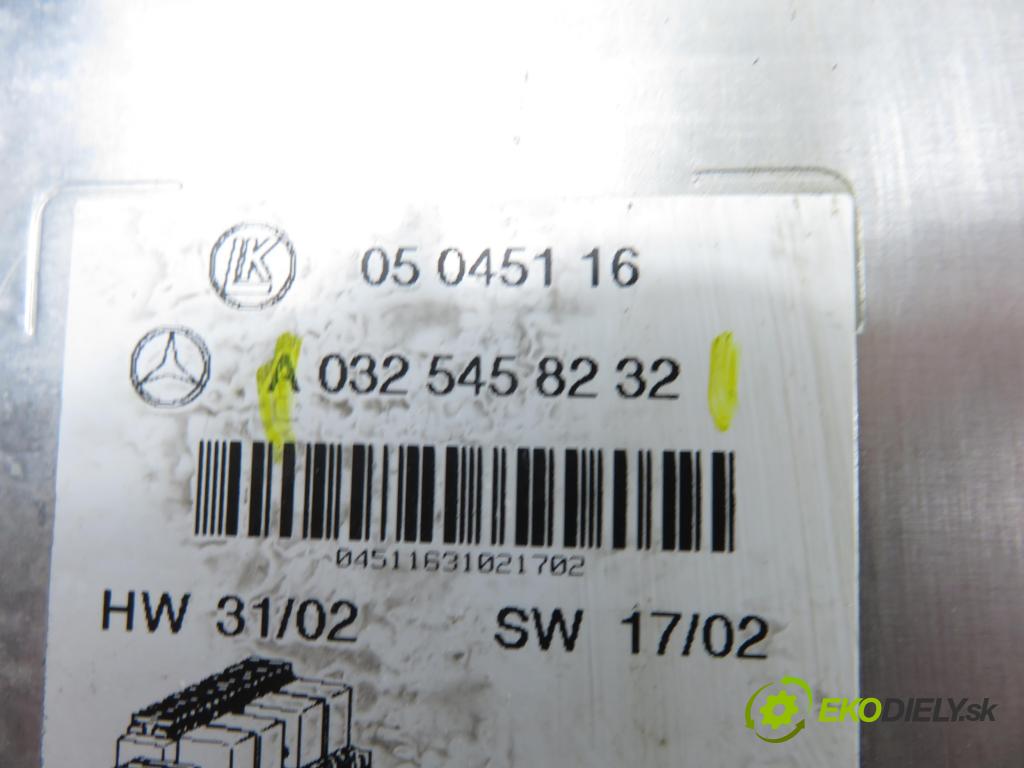 MERCEDES-BENZ KLASA S (W220) SEDAN 2003 191,00 S 400 CDI V8 260 - OM 628.960 3996,00 MODUL SAM 0325458232