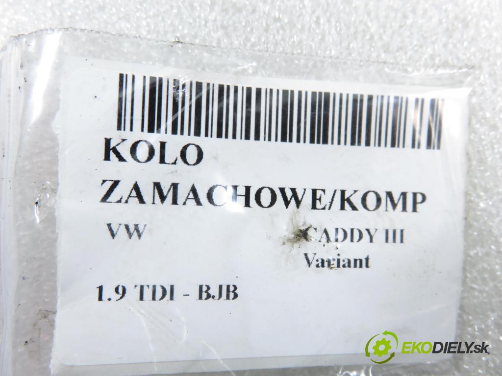 VW CADDY III Variant (2KB, 2KJ, 2CB, 2CJ) KOMBIVAN 2005 77,00 1.9 TDI - BJB 1896,00 Koleso zotrvačník C0702510 ; 702123