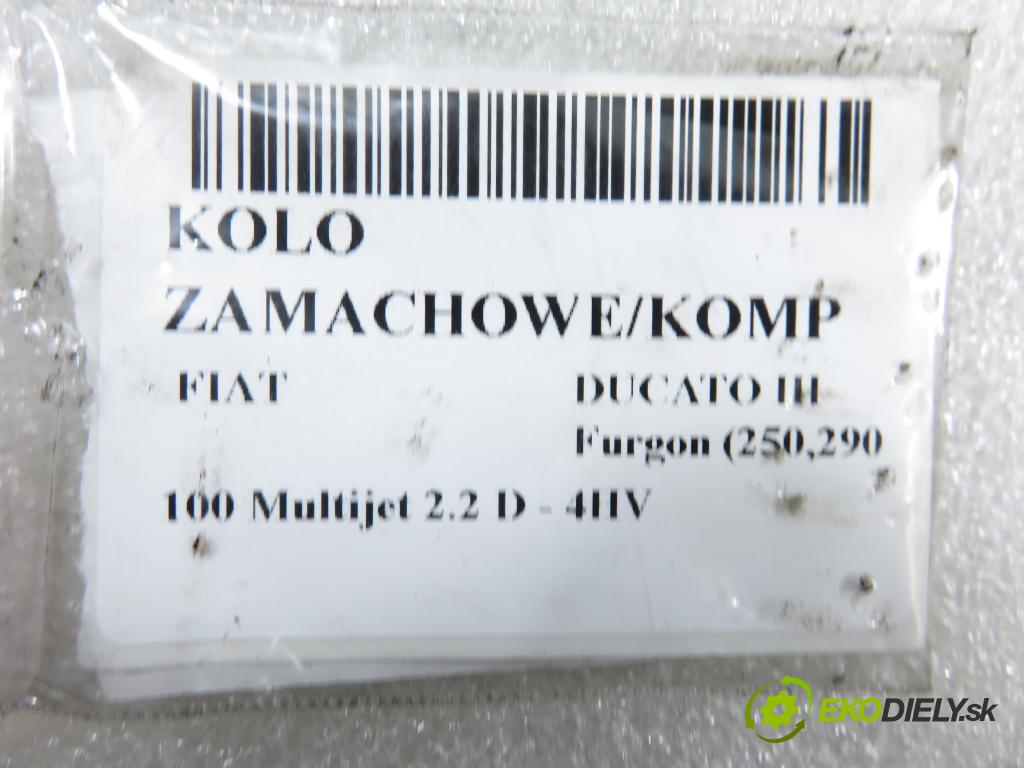 FIAT DUCATO Furgon (250_, 290_) FURGON 2010 74,00 100 Multijet 2.2 D - 4HV 2198,00 Koleso zotrvačník 124044610 ; 324045310 ; 6U306375AC