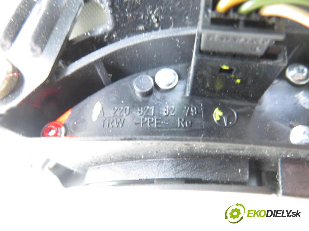 MERCEDES-BENZ KLASA S (W220) SEDAN 2003 191,00 S 400 CDI V8 260 - OM 628.960 3996,00 AirBag air BAG volantu 2204602598 ; 2208218279