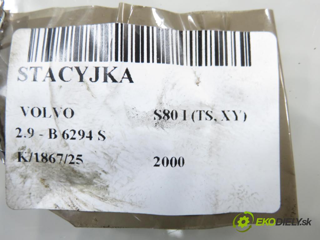 VOLVO S80 I (TS, XY) SEDAN 2000 147,00 2.9 - B 6294 S 2922,00 spinačka 9169572 (Spínacia skrinka)