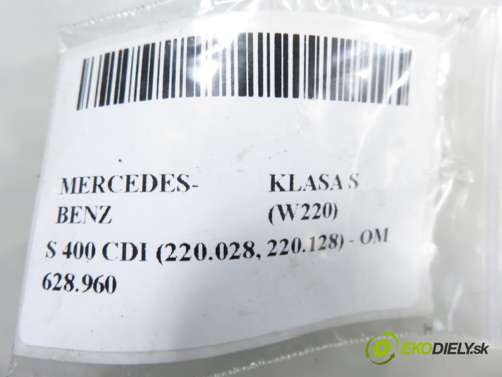 MERCEDES-BENZ KLASA S (W220) SEDAN 2003 191,00 S 400 CDI V8 260 - OM 628.960 3996,00 Kľučka LPZ
