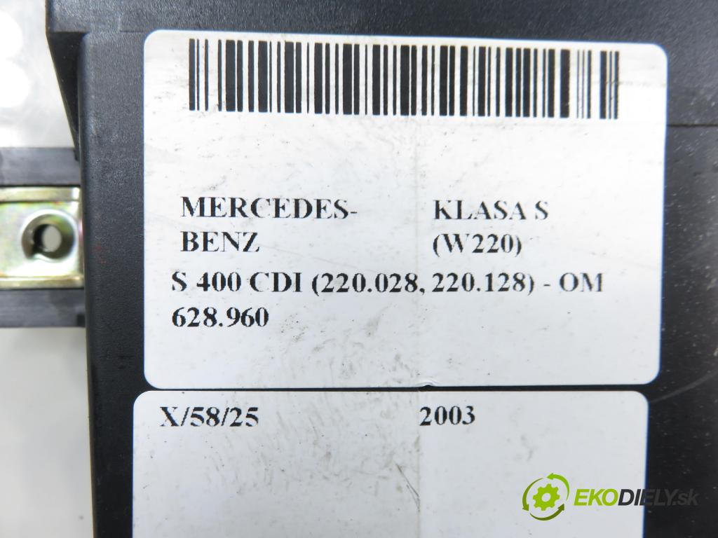 MERCEDES-BENZ KLASA S (W220) SEDAN 2003 191,00 S 400 CDI V8 260 - OM 628.960 3996,00 MODUL KEYLESS 2305451232 ; 5WK48076