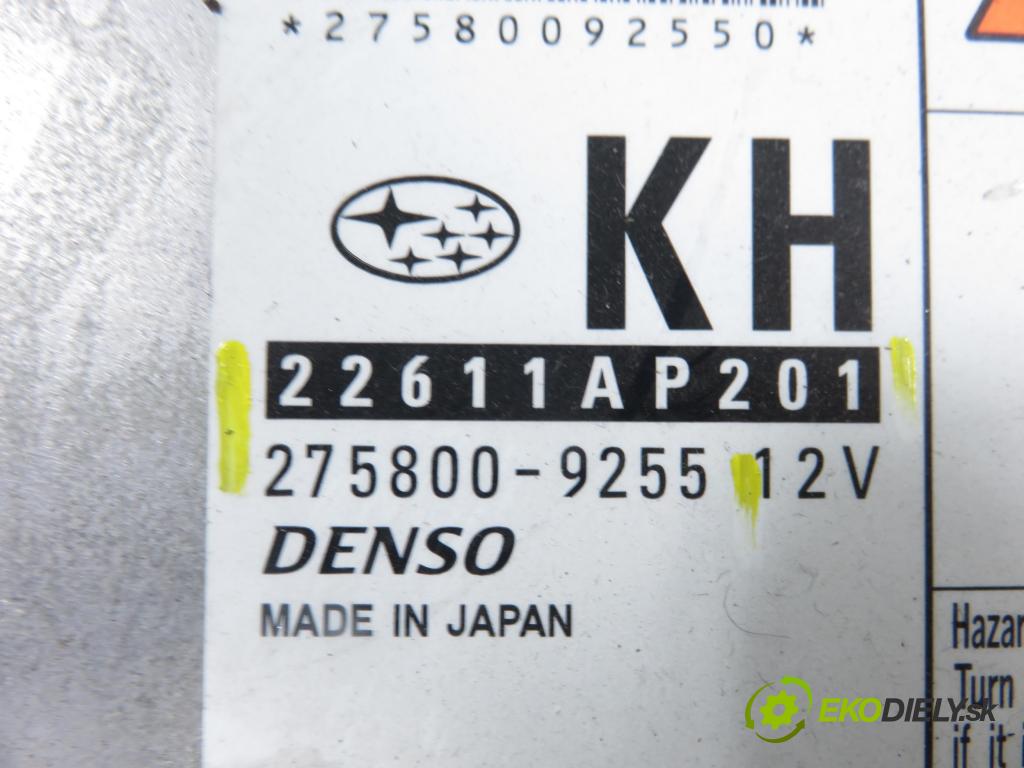 SUBARU FORESTER (SH_) SUV 2009 110,00 2.0 D AWD 1998,00 Riadiaca jednotka Motor 22611AP201 ; 2758009255