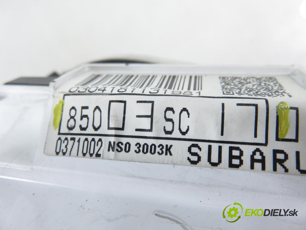 SUBARU FORESTER (SH_) SUV 2009 110,00 2.0 D AWD 1998,00 Prístrojovka elektrický 85003SC17