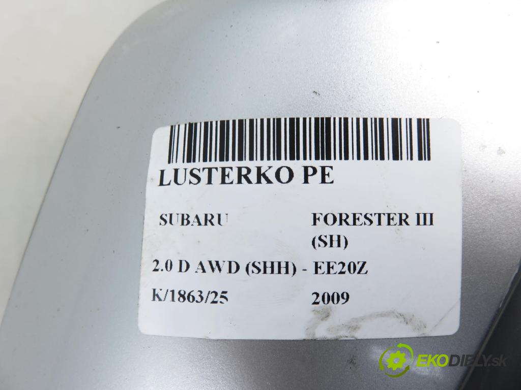 SUBARU FORESTER (SH_) SUV 2009 110,00 2.0 D AWD 1998,00 Spätné zrkadlo