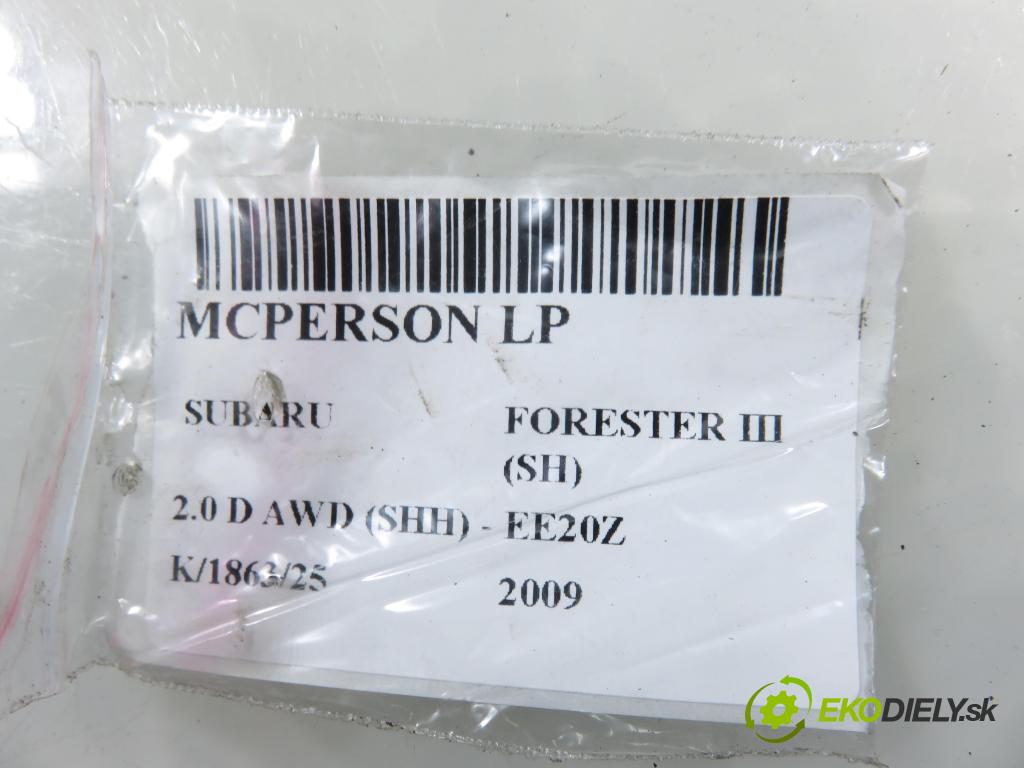 SUBARU FORESTER (SH_) SUV 2009 110,00 2.0 D AWD 1998,00 MCPERSON LP 20310SC070