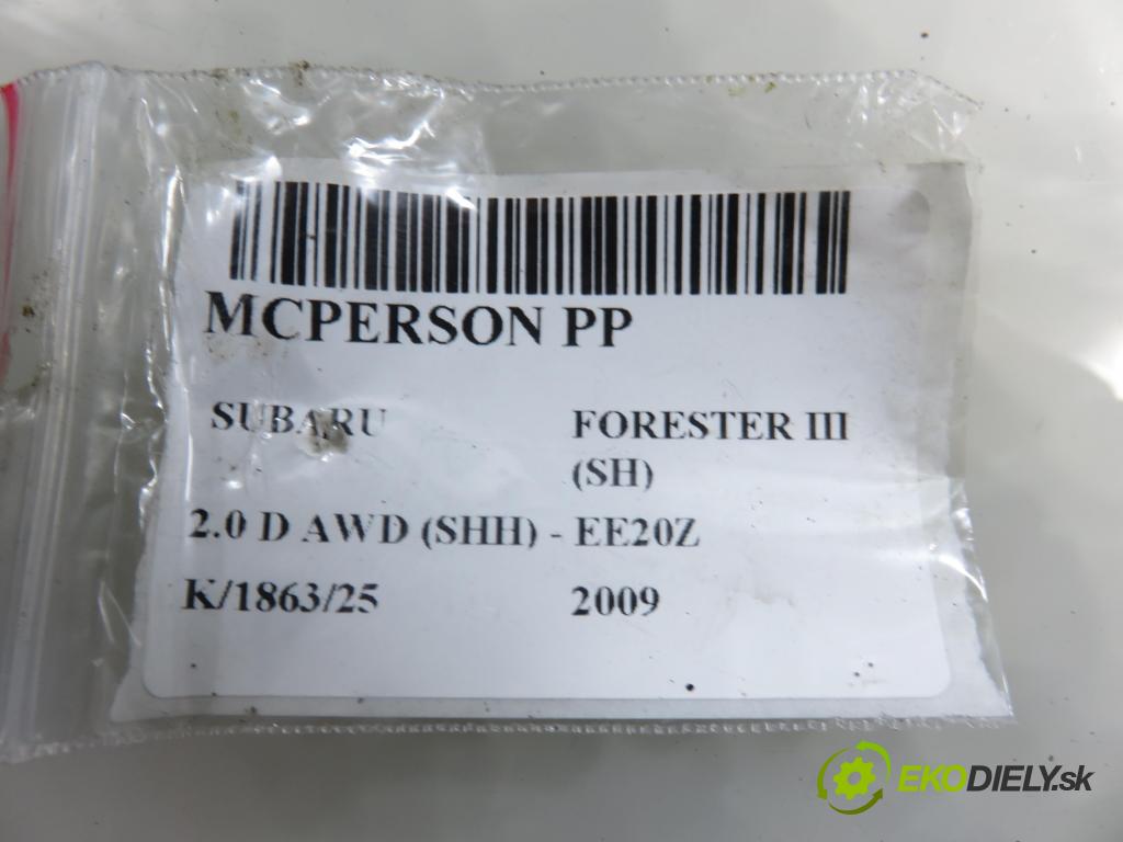 SUBARU FORESTER (SH_) SUV 2009 110,00 2.0 D AWD 1998,00 MCPERSON PP 20310SC060