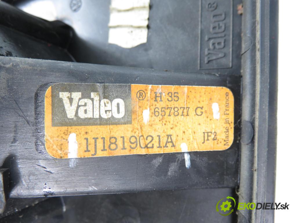 VW BORA (1J2) SEDAN 2001 66,00 1.9 TDI 90 - ALH 1896,00 Ventilátor vetráku 1J1819021A ; 657877G