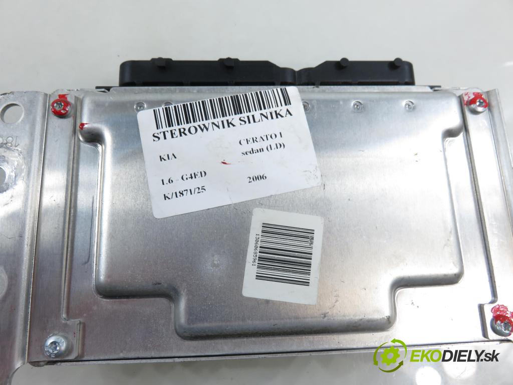 KIA CERATO I sedan (LD) SEDAN 2006 0,00 1.6 - G4ED 1599,00 Riadiaca jednotka Motor 3912026760 ; 9030930405F