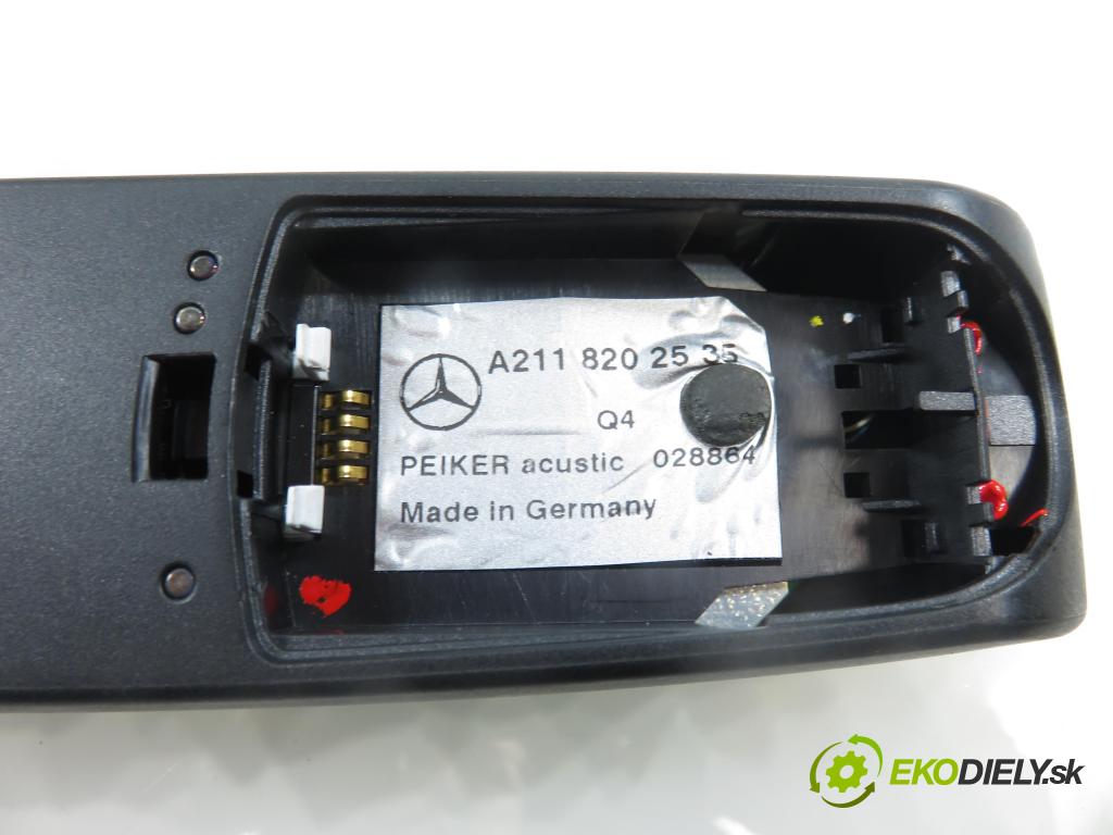 MERCEDES-BENZ KLASA S (W220) SEDAN 2003 191,00 S 400 CDI V8 260 - OM 628.960 3996,00 Panel telefónu 2118202535 ; 2208231911 ; 2208231911