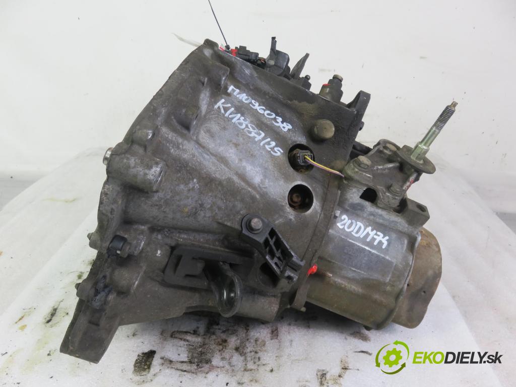 PEUGEOT 307 (3A/C) HB 2003 100,00 2.0 16V - RFN (EW10J4) 1997,00 Prevodovka MANUALNA 20DM74