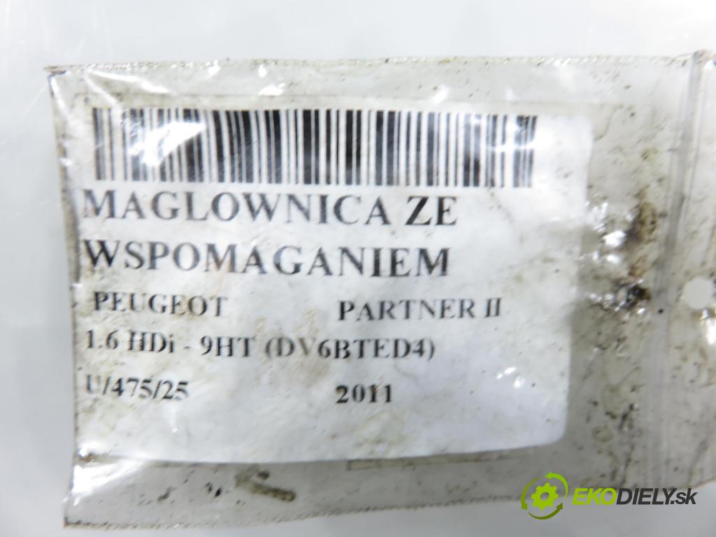 PEUGEOT PARTNER Skrzynia FURGON 2011 55,00 1.6 HDi - 9HT (DV6BTED4) 1560,00 Riadenie ZE riadením 