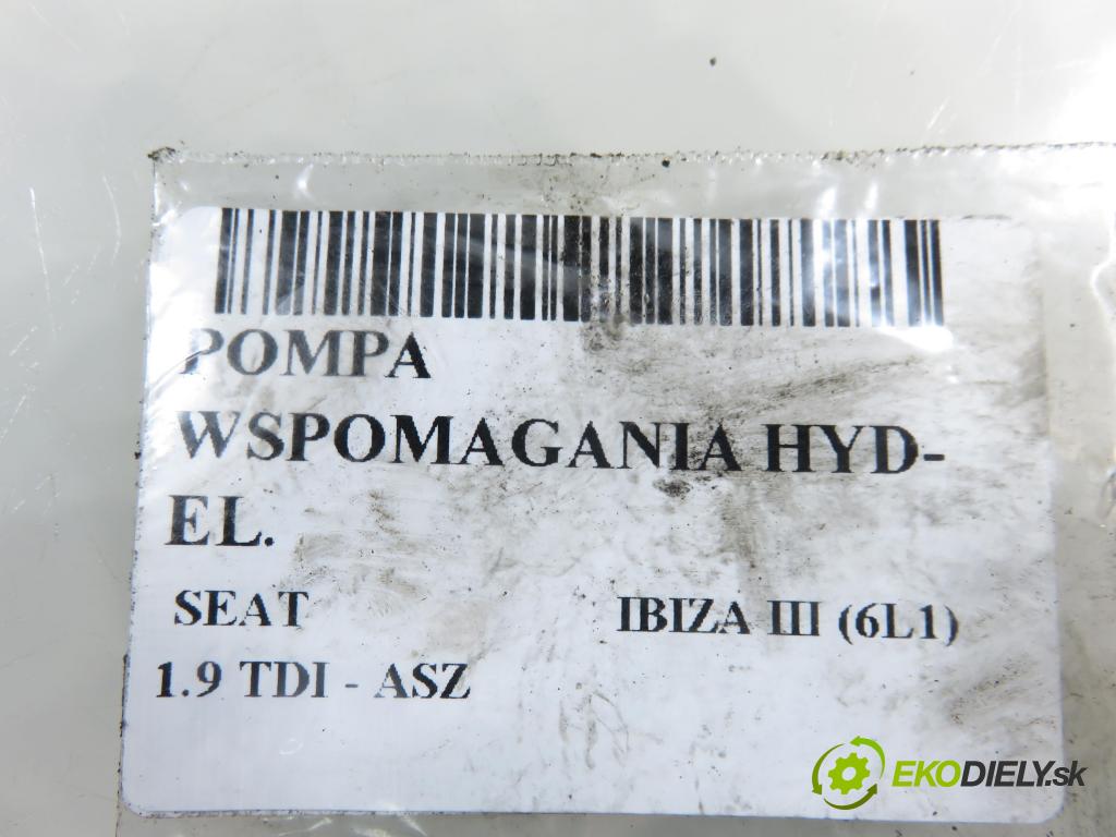 SEAT IBIZA III (6L1) HB 2003 96,00 1.9 TDI PD 130 - ASZ 1896,00 Pumpa servočerpadlo 6Q0423156Q ; 6Q1423051AE ; 6Q2423051S