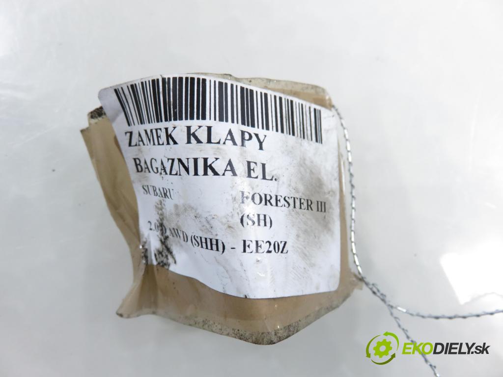 SUBARU FORESTER (SH_) SUV 2009 110,00 2.0 D AWD 1998,00 zámok dverí kufor EL.