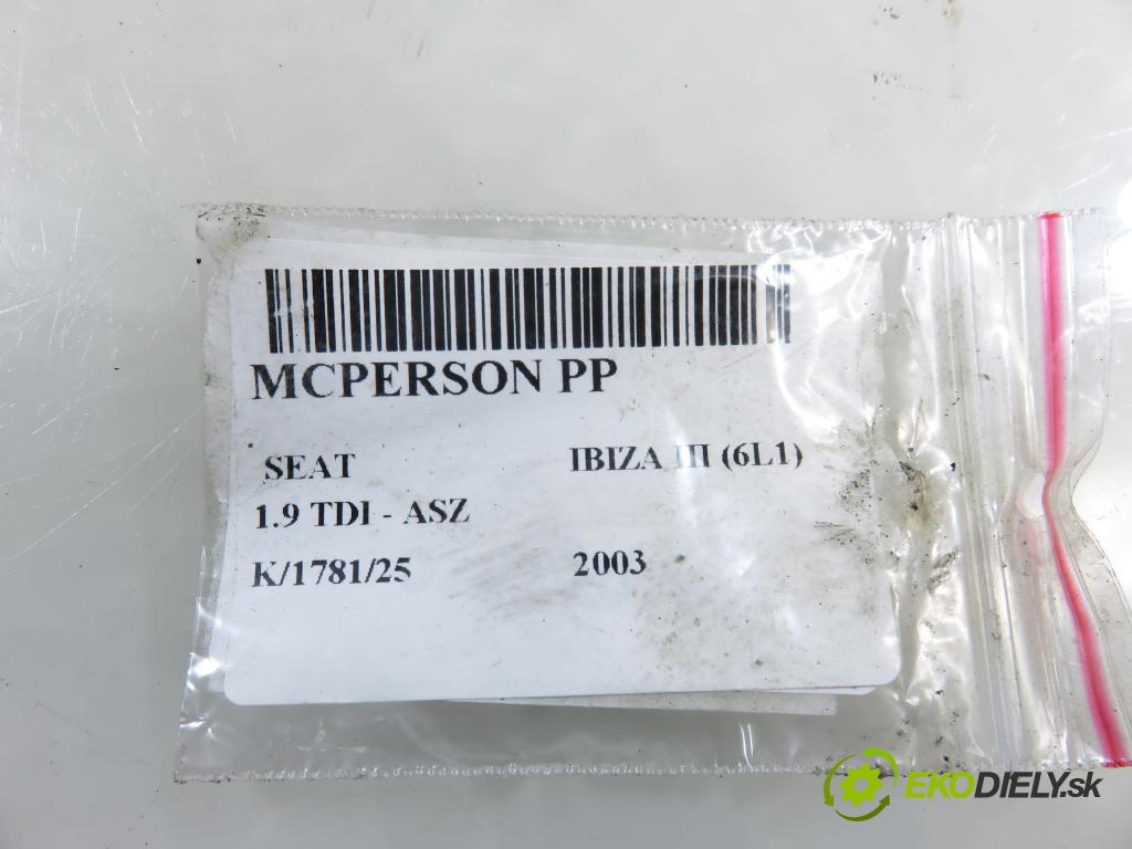 SEAT IBIZA III (6L1) HB 2003 96,00 1.9 TDI PD 130 - ASZ 1896,00 MCPERSON PP 