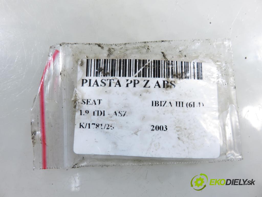 SEAT IBIZA III (6L1) HB 2003 96,00 1.9 TDI PD 130 - ASZ 1896,00 náboj PP ABS 