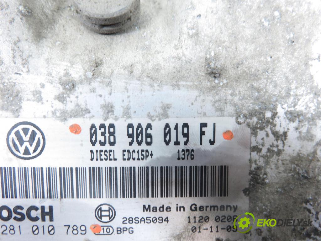 SKODA OCTAVIA I Combi (1U5) KOMBI 2002 74,00 1.9 TDI 4x4 - ATD 1896,00 Riadiaca jednotka Motor 038906019FJ ; 0281010789