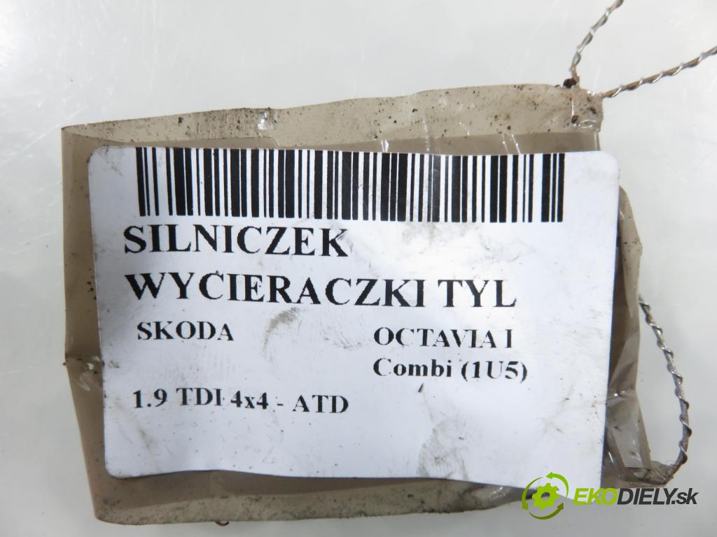 SKODA OCTAVIA I Combi (1U5) KOMBI 2002 74,00 1.9 TDI 4x4 - ATD 1896,00 Motorček stierače zadné 1U9955711