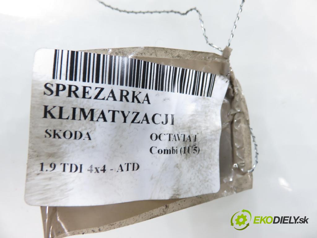 SKODA OCTAVIA I Combi (1U5) KOMBI 2002 74,00 1.9 TDI 4x4 - ATD 1896,00 KOMPRESOR: klimatizácie 1J0820803K (Kompresor klimatizácie)