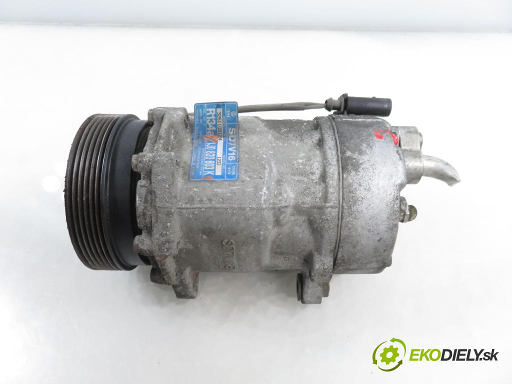 SKODA OCTAVIA I Combi (1U5) KOMBI 2002 74,00 1.9 TDI 4x4 - ATD 1896,00 KOMPRESOR: klimatizácie 1J0820803K (Kompresor klimatizácie)