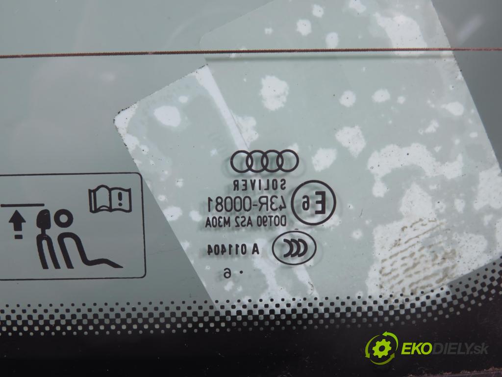 AUDI A4 Avant (8ED, B7) KOMBI 2007 103,00 2.0 TDI - BPW 1968,00 Okno dverí LT