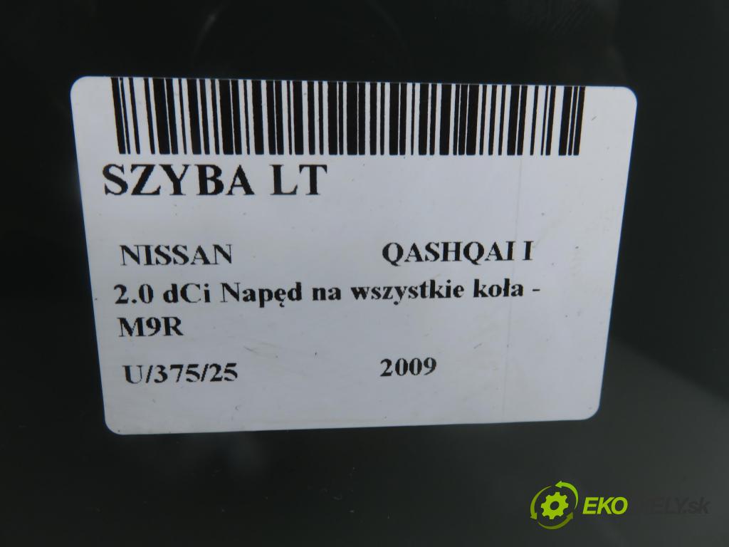 NISSAN QASHQAI / QASHQAI +2 I (J10, JJ10) CROSSOVER 2009 110,00 2.0 dCi Napęd na wszystkie koła - M9R 1995,00 Okno LT 