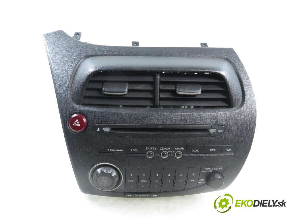 HONDA CIVIC VIII (FN, FK) HB 2008 61,00 1.4 (FK1) - L13A7 1339,00 RADIO 39100SMGG016M1