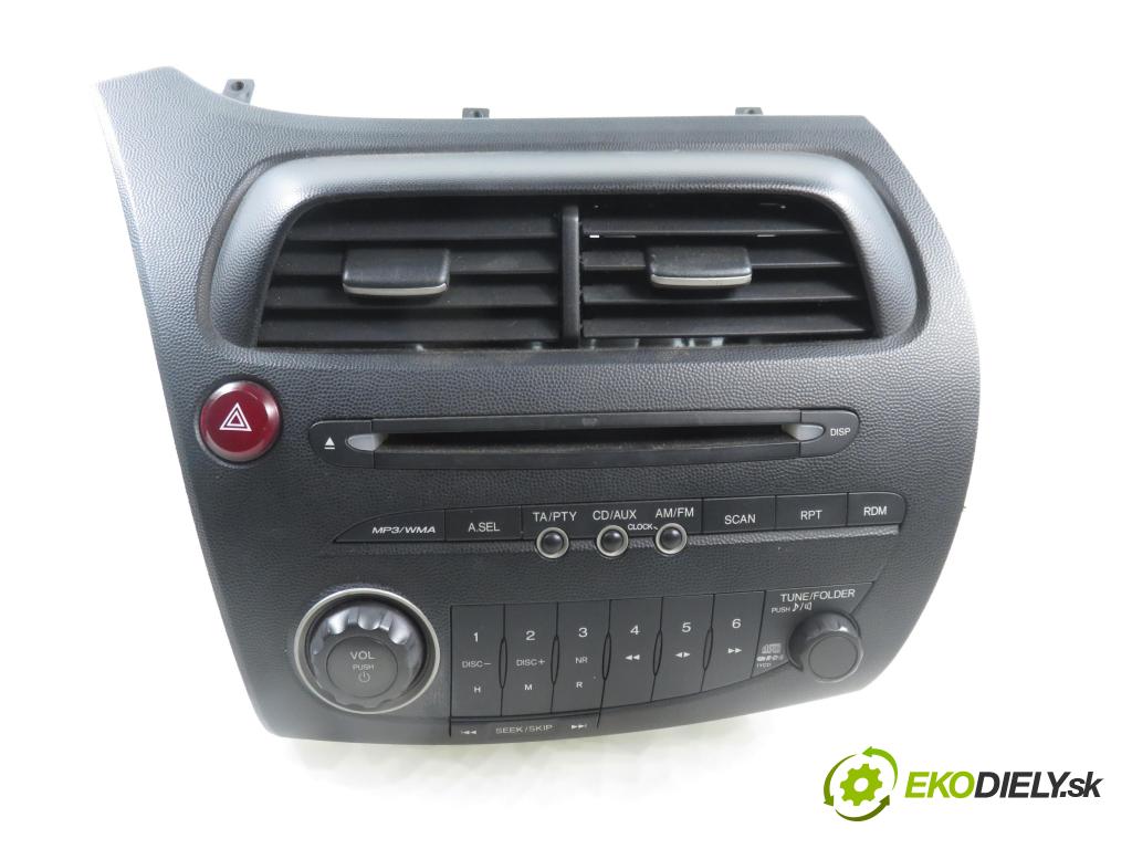 HONDA CIVIC VIII (FN, FK) HB 2008 61,00 1.4 (FK1) - L13A7 1339,00 RADIO 39100SMGG016M1