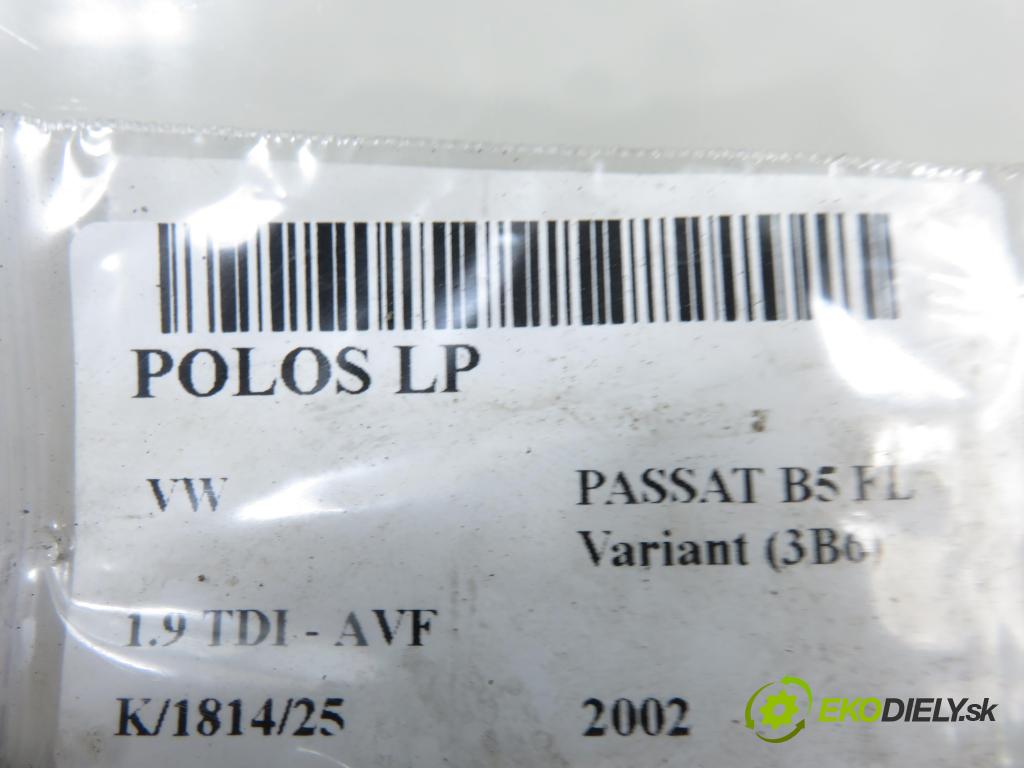 VW PASSAT B5.5 Variant (3B6) KOMBI 2002 96,00 1.9 TDI PD 130 - AVF 1896,00 Poloos LP 8D0407271EL