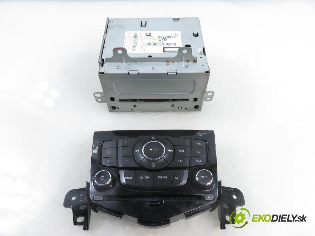 CHEVROLET CRUZE liftback (J305) HB 2012 120,00 2.0 Dsl - LNP 1998,00 RADIO CD 95485438 ; 22773672