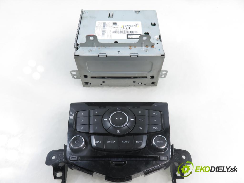 CHEVROLET CRUZE liftback (J305) HB 2012 120,00 2.0 Dsl - LNP 1998,00 RADIO CD 95485438 ; 22773672