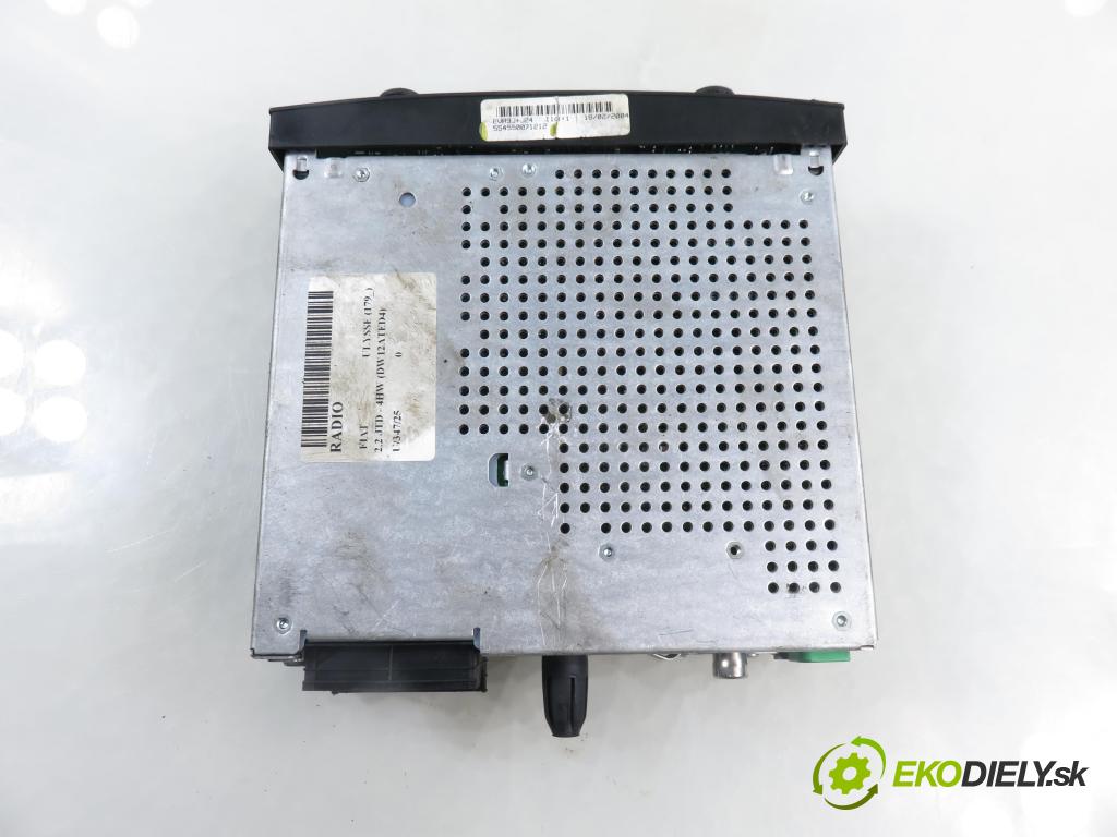 FIAT ULYSSE (179_) VAN 2003 94,00 2.2 JTD - 4HW (DW12ATED4) 2179,00 RADIO CD 554550071212
