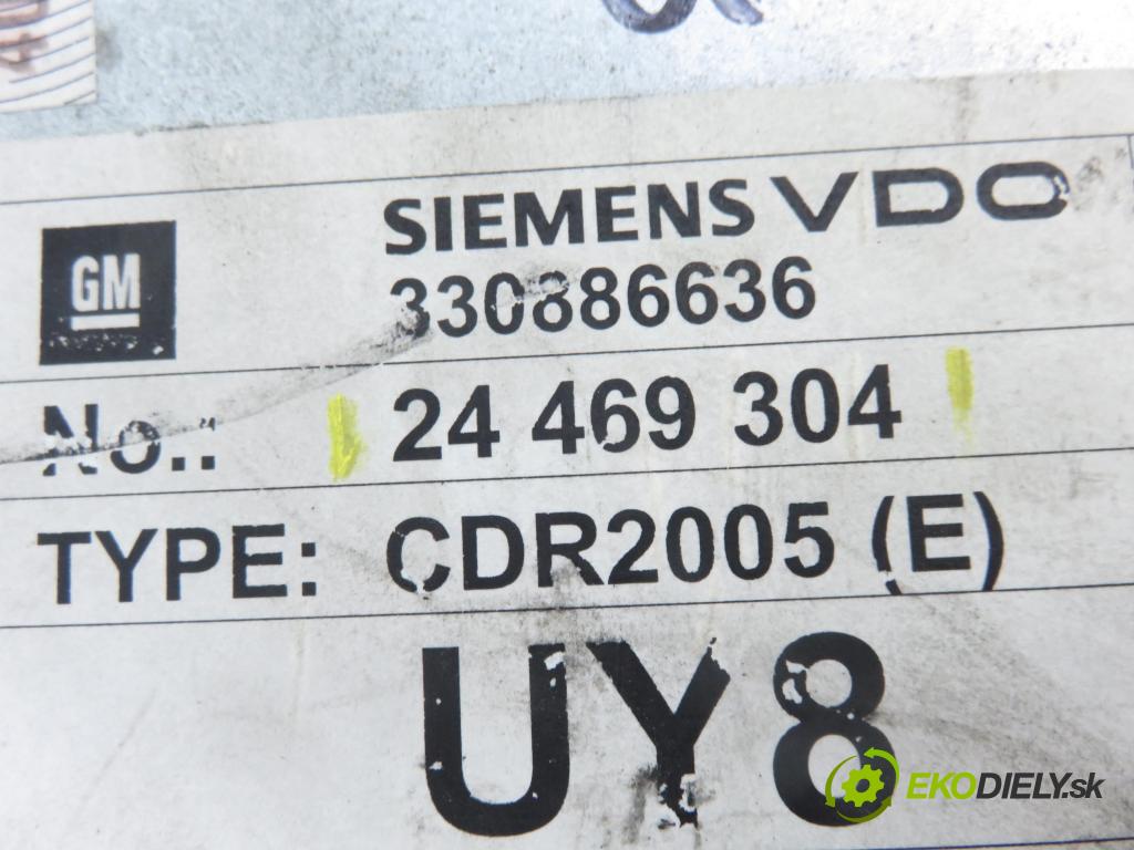 OPEL AGILA (A) (H00) HB 2004 51,00 1.3 CDTI - Z 13 DT 1248,00 RADIO CD 24469304