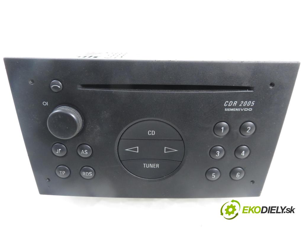 OPEL AGILA (A) (H00) HB 2004 51,00 1.3 CDTI - Z 13 DT 1248,00 RADIO CD 24469304