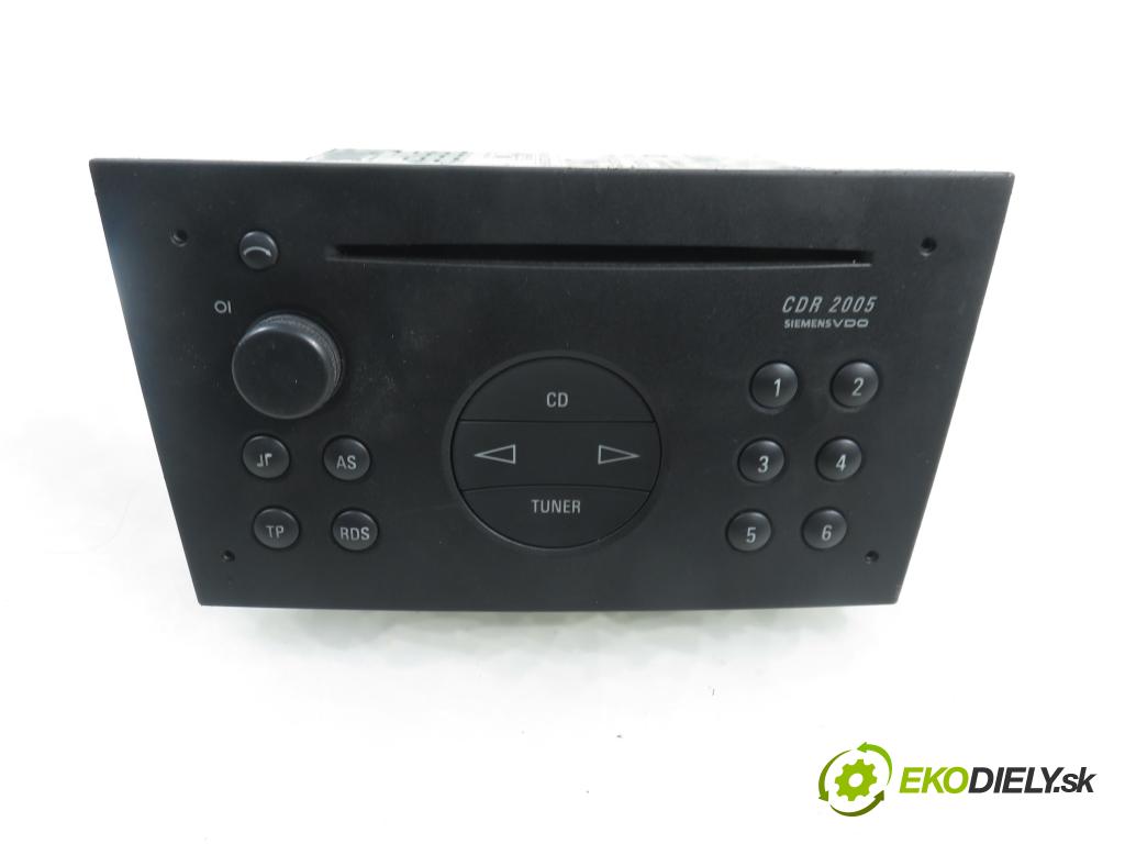 OPEL AGILA (A) (H00) HB 2004 51,00 1.3 CDTI - Z 13 DT 1248,00 RADIO CD 24469304