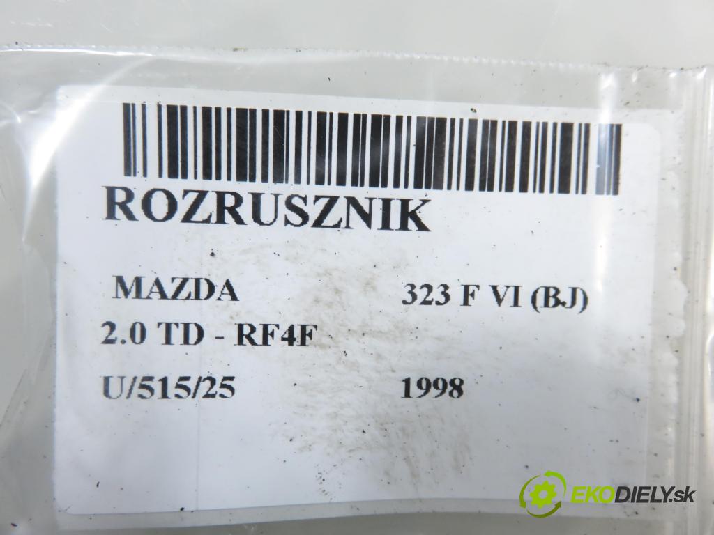 MAZDA 323 F VI (BJ) HB 1998 66,00 2.0 DITD 90 - RF4F 1998,00 Štartér  (Štartér)