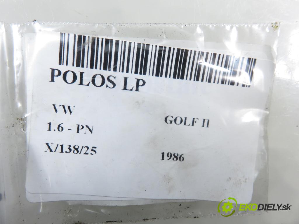 VW GOLF II (19E, 1G1) HB 1986 51,00 1.6 - PN 1595,00 Poloos LP