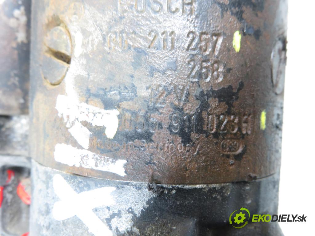 VW GOLF II (19E, 1G1) HB 1986 51,00 1.6 - PN 1595,00 startér 055911023H ; 0001211257 (Startér)