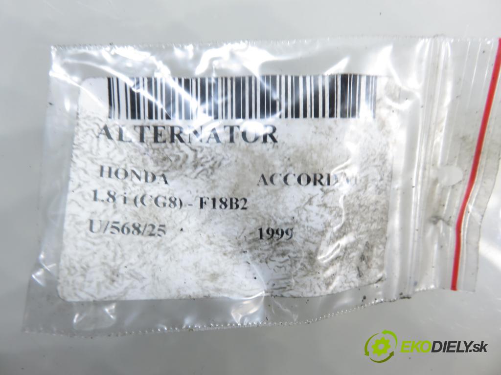 HONDA ACCORD VI (CK, CG, CH, CF8) SEDAN 1999 100,00 1.8 i (CG8) - F18B2 1850,00 Alternátor 31100PDAE01 ; 0124325006 (Alternátor)