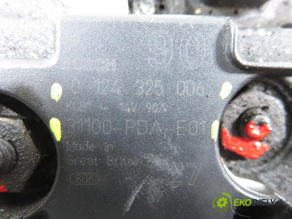 HONDA ACCORD VI (CK, CG, CH, CF8) SEDAN 1999 100,00 1.8 i (CG8) - F18B2 1850,00 Alternátor 31100PDAE01 ; 0124325006 (Alternátor)