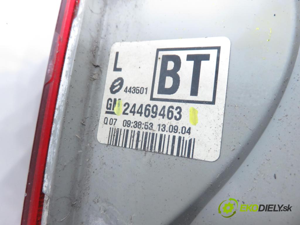 OPEL VECTRA C Kombi (Z02) KOMBI 2004 88,00 1.9 CDTI - Z 19 DT 1910,00 Svetlo ľavé zadné kufor 24469463