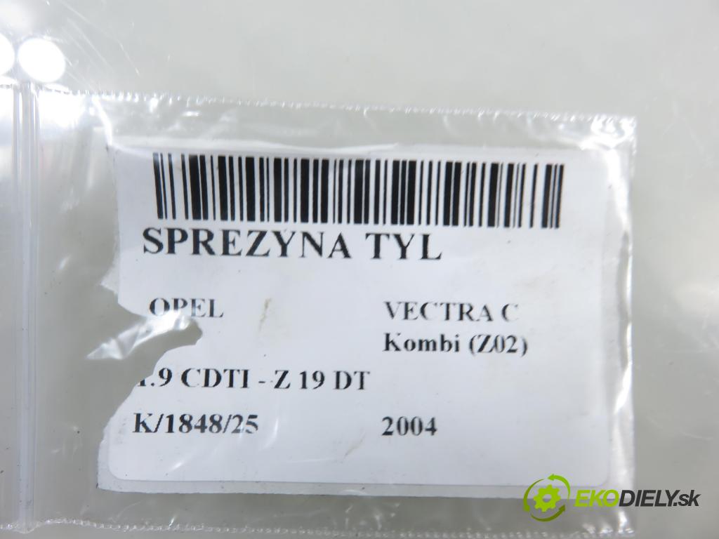 OPEL VECTRA C Kombi (Z02) KOMBI 2004 88,00 1.9 CDTI - Z 19 DT 1910,00 Pružina zadné