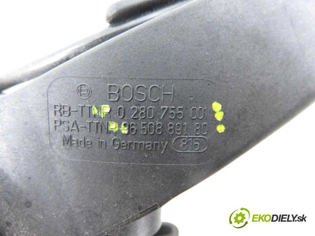 CITROEN C4 I (LC_) HB 2006 66,00 1.6 HDi - 9HX (DV6ATED4) 1560,00 Potenciometer plynu 9650889180 ; 0280755001 (Potenciometer plynového pedálu)