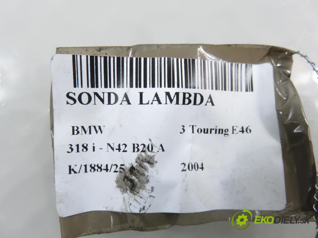BMW 3 Touring (E46) KOMBI 2004 110,00 2.0 318 i - N42 B20 A 1995,00 sonda lambda 7512975 ; 0258007142 (Lambda sonda)