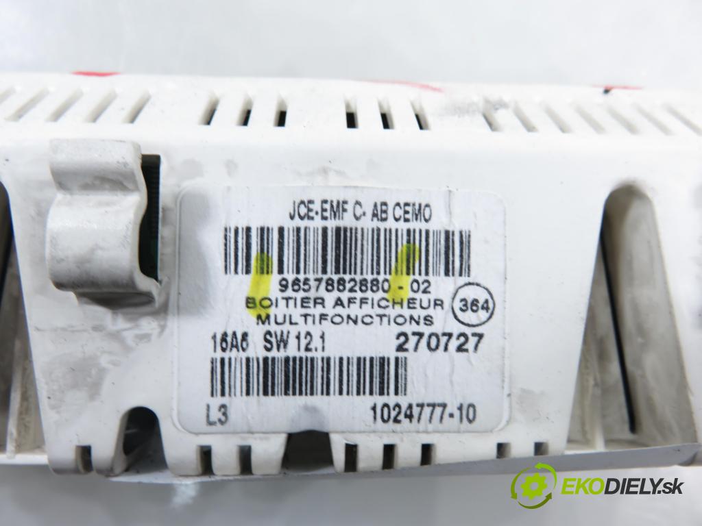 CITROEN C4 I (LC_) HB 2006 66,00 1.6 HDi - 9HX (DV6ATED4) 1560,00 ZOBRAZIT: 9657882880