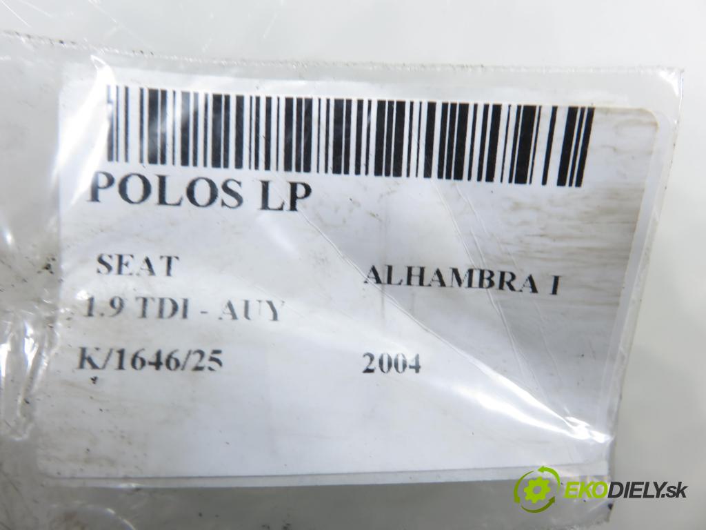 SEAT ALHAMBRA (7V8, 7V9) MINIVAN 2004 85,00 1.9 TDI PD 115 - AUY 1896,00 Poloos LP 